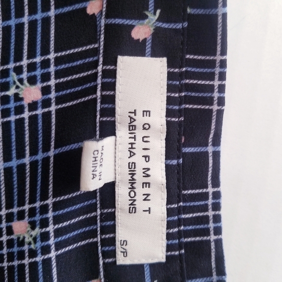 🌸 Equipment x Tabitha Simmons 100% Silk Dress Small - Picture 9 of 15